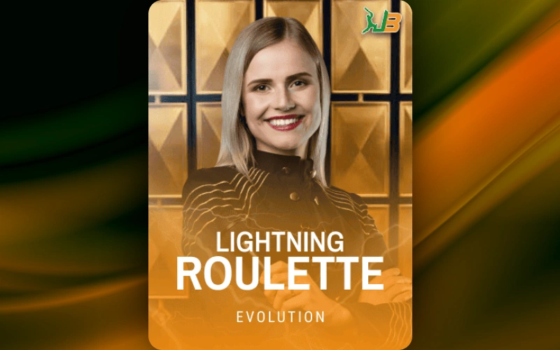 Place bets on Lightning Roulette live game sessions at JeetBuzz.