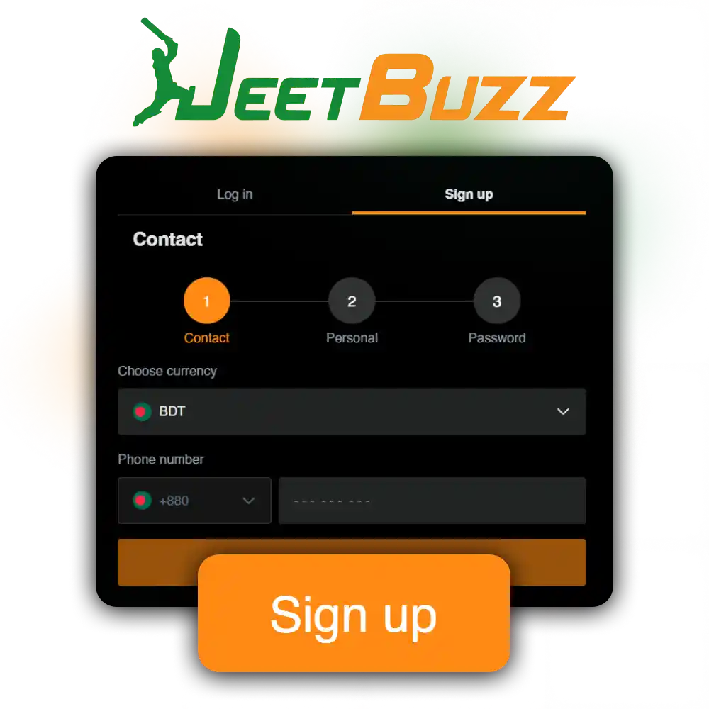 Follow the full JeetBuzz sign-up guide to open an account.