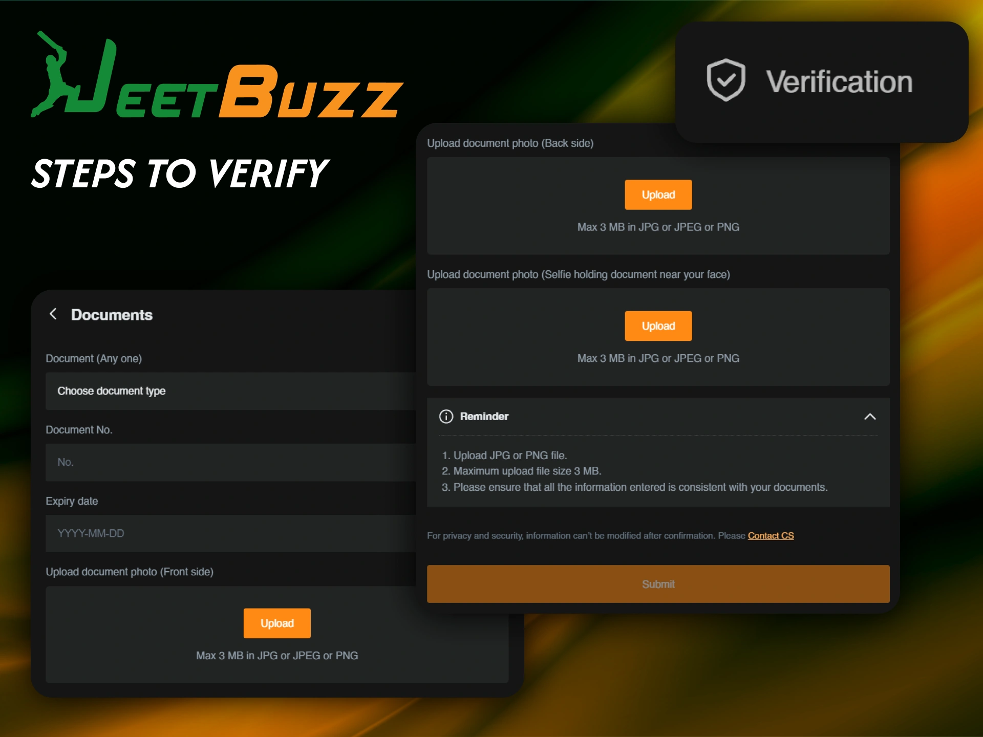 Find out how to complete verification on JeetBuzz quickly and securely.